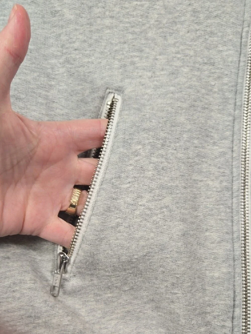 J. Crew light gray
